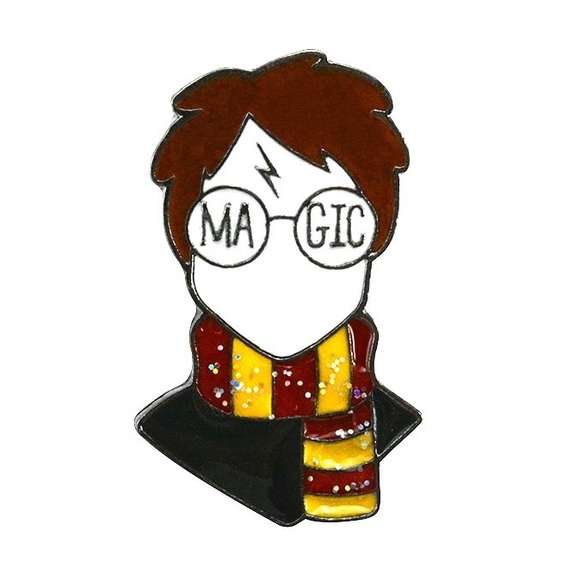 Jewelry - NEW Harry Potter Glitter Enamel Pin Brooch